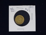 1905 $2 1/2 Liberty Gold AU