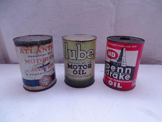 3 Advertising Cans