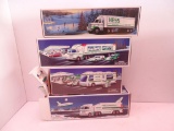 5 Hess Trucks in Boxes