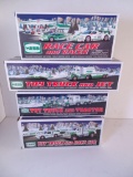 8 Hess Trucks in Boxes