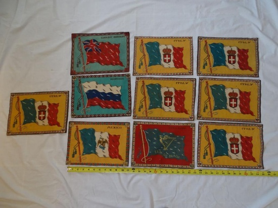 Cigar Felt Flags (10)