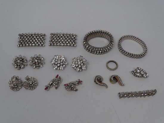 Rhinestone Jewelry Grouping