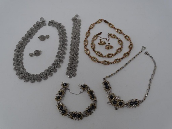 3 Costume Jewelry Sets