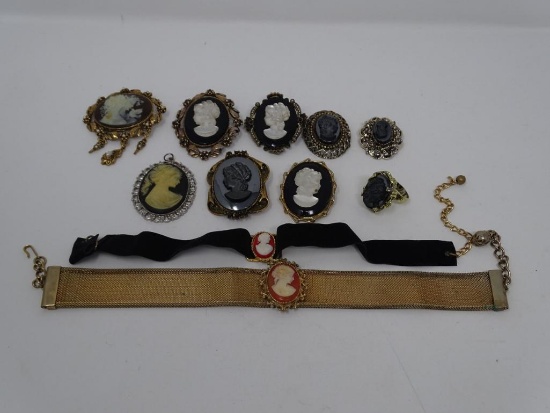 Cameo Costume Jewelry