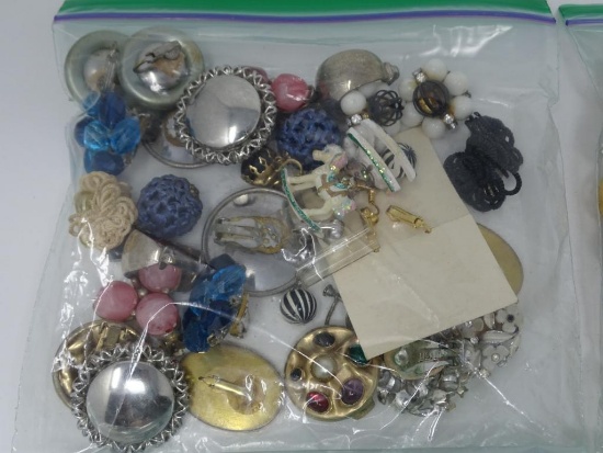 Large Quantity of Vintage Clip Earrings