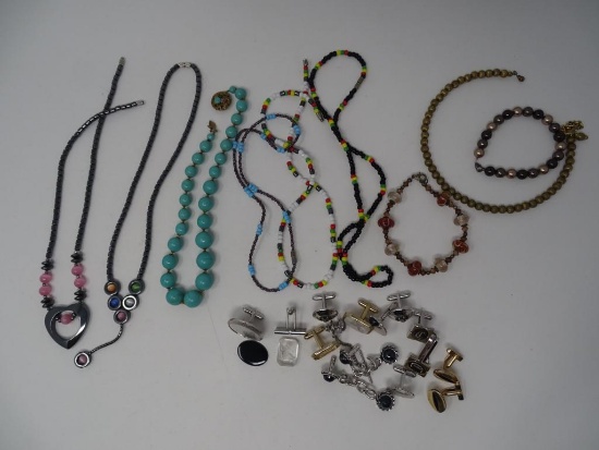 Costume Necklaces and Men's Jewelry