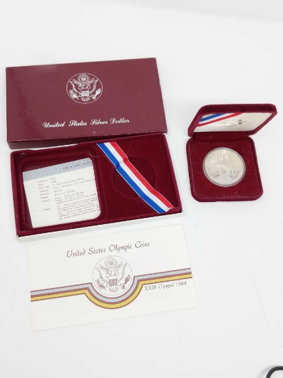 1984 Olympic Commemorative proof dollar