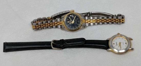 Two Lady's Fashion Watches