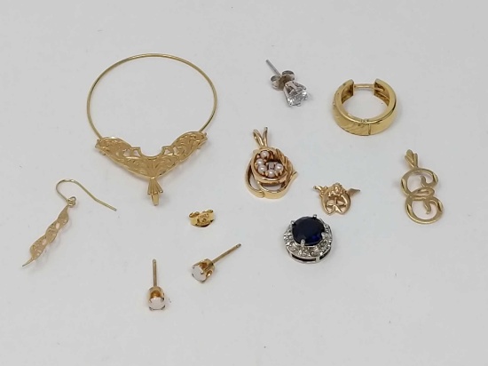 Miscellaneous Gold Jewelry
