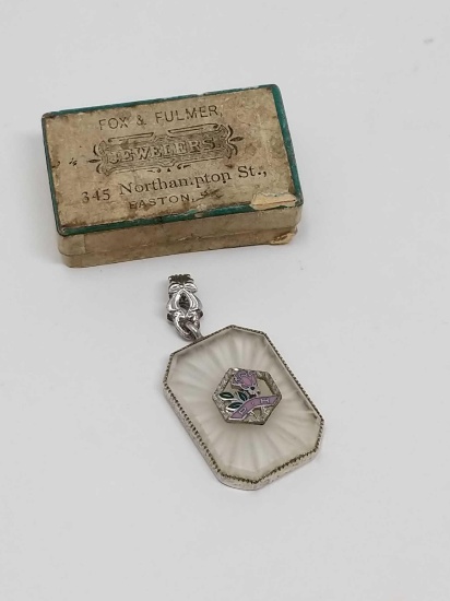 Crystal Pendant in Early Box