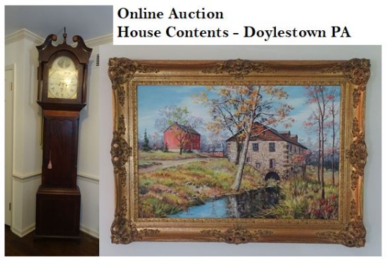 Doylestown PA House Contents Online Auction