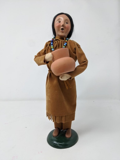 Byers' Choice Native American Woman, 12.5", 2002