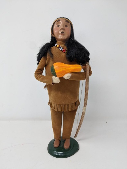 Byer's Choice Native American Man, 13", 2002