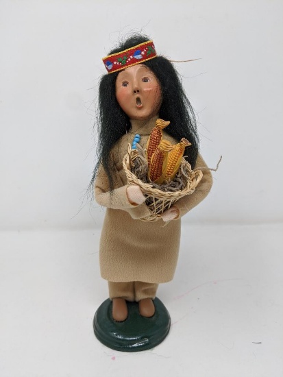 Byers' Choice Native American Girl, 10", 1999