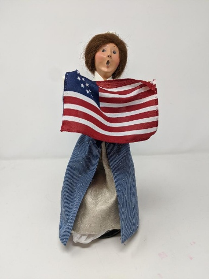 Byers' Choice Williamsburg Series Betsy Ross, 13", 2002