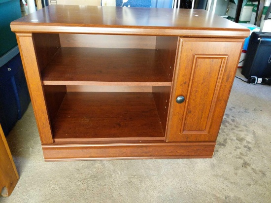 TV Cabinet with 2 Shelves and Side Door