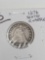 1876 seated quarter, F