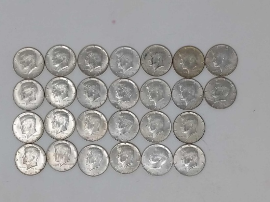 $13 40% silver halves