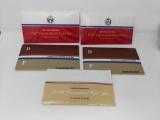 5 US Mint Uncirculated Coin Sets: (2) 1984, 1986, (2) 1987