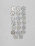 $10 90% silver 1964 Kennedy halves