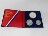 US Bicentennial Silver Proof Set w/folder