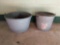 Galvanized Wash Tub and Pail