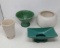 Four Ceramic Planters