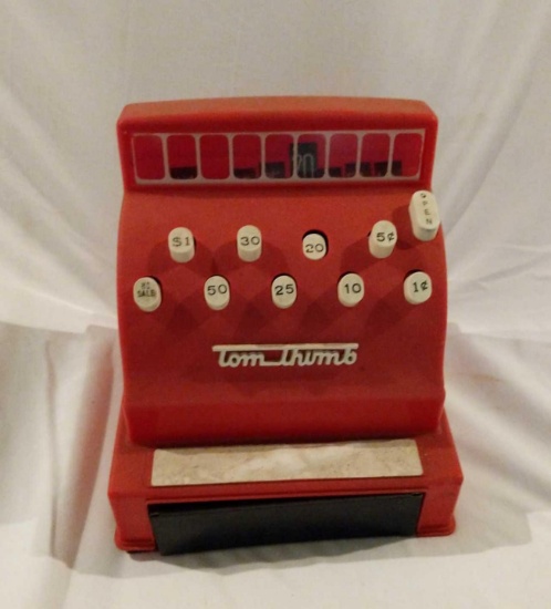 Tom Thumb Toy Plastic Cash Register