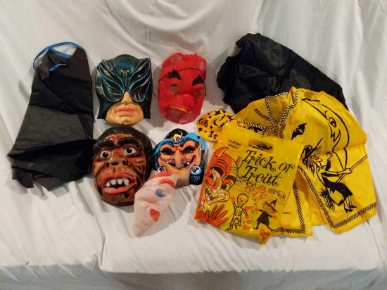 Vintage Halloween Costumes and Masks