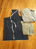 Unused Vintage Jean Work Apron, Used Apron and Coveralls