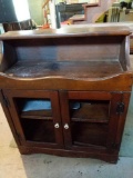 Small Size Dry Sink with Punched Tin Door Inserts