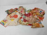 Large Grouping of Vintage Valentine Cards