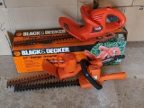 Three Hedge Trimmers