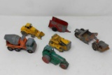 Six Die Cast Vehicles