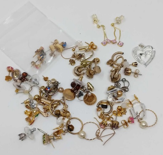 Large Grouping of Earrings