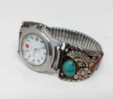 Man's Southwest Sterling Watch Band