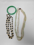 Jade and Pearl Jewelry Lot