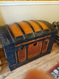 Dome Top Trunk and Contents