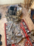 Hunting Clothing and Accessories in Camo Gear Bag