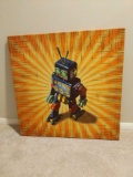 Print on Canvas of Robot