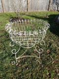 Large Wire and Metal Planter