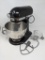 Black Kitchen Aid Stand Mixer with Accessories