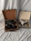 Two Pairs of Vintage Roller Skates in Carry Cases