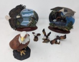 Grouping of Eagle Figures