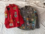 Patch Covered Shirts
