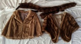 Fur Jacket, Stole, Wrap and Hat