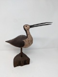 Hand Carved Shore Bird