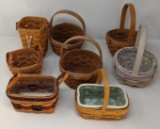 8 Longaberger Baskets