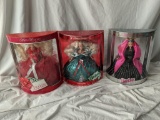 3 Barbie Dolls