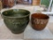 Two Pottery Planters